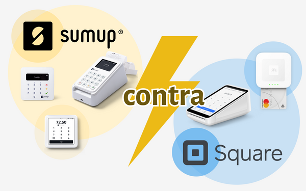 SumUp vs. Square- Comparación de terminales de pago para el pequeño comercio en España